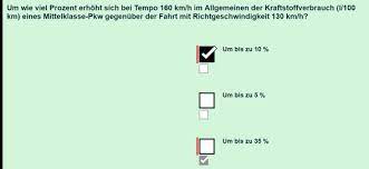 Wie Berechnet Man Die Steigung Des Kraftstoffverbauches Computer Lernen Fahrschule
