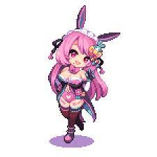 うた on twitter gifアニメ版 pixelart ドット絵 anime art mario characters