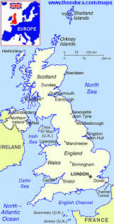 Geography Of The Uk England Map Wales England England
