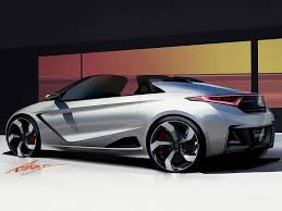 Honda S660 Concept Design Sketch Car Body Design Kei Car Concept Car Design Concept Cars