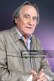 Writer Eric Neuhoff and his partner Florence Godfernaux, pose during...  News Photo