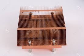 used copper heat sink for cooling the
