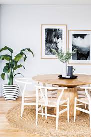 51 Awesome Scandinavian Style Dining Rooms You Need To See Minimalist Dining Ro Scandinavian Dining Room Round Pedestal Dining Table Dining Room Inspiration