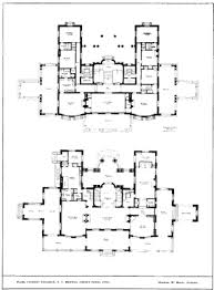 Beyond The Gilded Age The Edward T Bedford Estate Mansion Floor Plan Vintage House Plans Dream House Plans