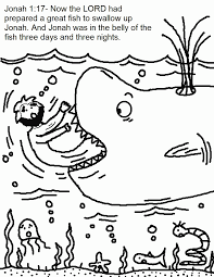 See example of my original bible page for inspiration. Jonah And The Whale Bible Story Coloring Pages Coloring Home