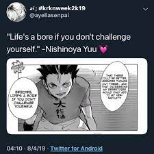 Check spelling or type a new query. Hello I Love Nishinoya Nishinoya Yuu Haikyuu Volleyball Anime Haikyuu Nishinoya Nishinoya Yuu Nishinoya