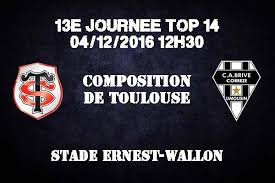 Le demi de mêlée international du stade toulousain s'est exprimé au sujet de l'absence de son compère de la charnière pour la finale de top 14 contre la rochelle. Top 14 Toulouse Brive La Composition Du Stade Pour Recevoir Brive Allezbriverugby