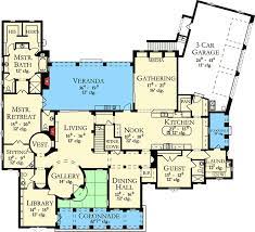 Shaped house plans courtyard home architectural design. Plan 82005ka Spanish Villa With Studio Spanish Villa Spanish Villas Floor Plans