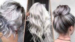 Coloration Cheveux Zoom Sur Le Silver Platinium La Nuance De Gris En Vogue De L Automne 2020 Actu Fil En 2020 Coloration Cheveux Nouvelle Coupe De Cheveux Cheveux