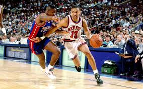 Mark jackson 9p 5r 5a. Mark Jackson Knicks Mark Jackson Knicks Basketball