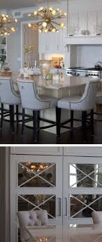 Fabulous White And Mirrored Kitchen Remodel Kitchen Remodel Design By Nanci Marsman Of Standale Interiors Featuring Durasupreme Cabinetry Wi Case Da Sogno Case