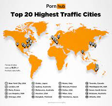 Pornhub's Top 20 Cities - Pornhub Insights
