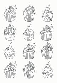 All you need is photoshop (or similar), a good photo, and a couple of minutes. Free Coloring Pages Cupcakes Coloring Home