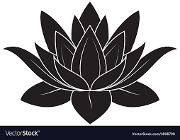 Lotus Flower Vector Image On Vectorstock Lotus Vector Lotus Flower Tattoo Lotus Art