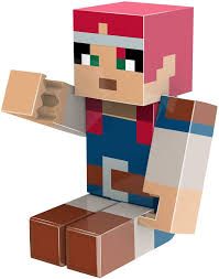 Estas figuras coleccionables de 8 centímetros de minecraft dungeons están listas para la batalla! Minecraft Dungeons 11 Inch Figure Valorie Free Shipping Toynk Toys