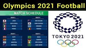 *all times in japan standard time (jst) Olympics 2021 Football