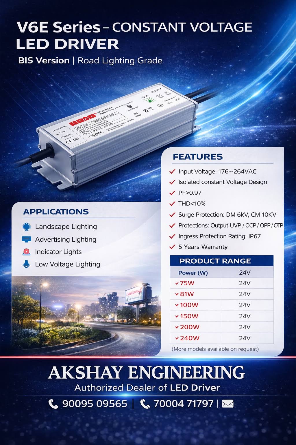 X6I Series BIS Version Programmable Intelligent LED Driver product image