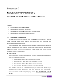 Pdf Pertemuan 2 Antrian Multi Channel Single Phase Yuda Pram Academia Edu