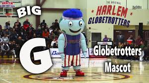 Big G Harlem Globetrotters Mascot Performs Harlem Globetrotters Harlem Globe Trotter
