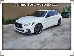 The q50 starts to feel more like a sports sedan in its 3.0t and red sport trims. 2018 Infiniti Q50 Red Sport 400 Rwd For Sale In Sarasota Fl Cargurus