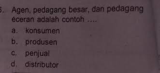 Biro perjalanan usaha atau tour operator adalah. Agen Pedagang Besar Dan Pedagang Eceran Adalah Contoh Brainly Co Id