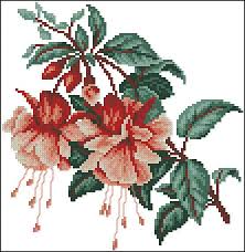 Use a fabric calculator to determined finished size on your. Free Cross Stitch Pattern Fuchsia Free Cross Stitch Patterns