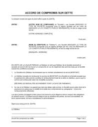 Notification De Reconnaissance De Dette Modeles Exemples Pdf Biztree Com
