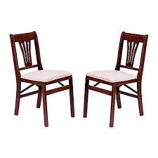 Stakmore Urn Back Wood Folding Chairs Set Of 2 Bed Bath Beyond Wood Folding Chair Folding Dining Chairs Folding Chair