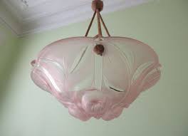 Pale Pink French Art Deco Light Fixture 1930s Sublime Etsy Art Deco Light Fixture French Art Deco Art Deco Lighting