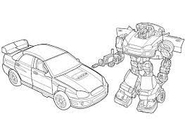 coloriage transformers avant et apres transformation ninjago voiture