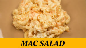 Hawaiian macaroni salad is a staple in a hawaiian plate lunch. How To Make Mac Salad Youtube