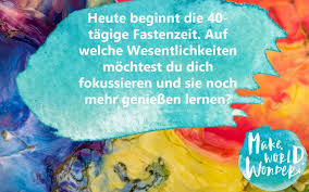 „das weihnachtsfasten und die große fastenzeit vor ostern versuche ich mitzumachen, weil es aus meiner sicht die zeit ist, über sich selbst und seine beziehungen deswegen werde ich diesmal nicht auf die lebensmittel verzichten, die in der fastenzeit verboten sind, sondern auf die, die ich sehr mag. Gutes Leben 2019 Jeden Tag Eine Gute Tat Tag 65 Fastenzeit 40 Tage Die Wesentlichkeit Geniessen Make World Wonder