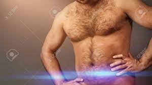 An Image Of A Very Hairy Male Body Stock Photo, Picture and Royalty Free  Image. Image 130683771.