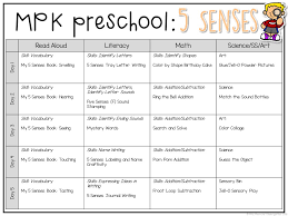 Use about the pairs for younger preschool age kids and more for older kids. Preschool 5 Senses Mrs Plemons Kindergarten