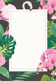 Orchids Flamingo Birthday Invitation Template Free Greetings Island Flamingo Birthday Invitations Flamingo Birthday Flamingo Invitation