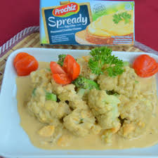 100 gram kembang kol atau brokoli. Kembang Kol Prochiz Telur Asin Dapur Keju Prochiz