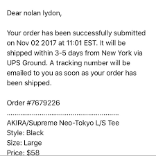 Supreme x mike kelley black long sleeve l/s tee try on fw18 week 3! Supreme Shirts Supreme Akira Neo Tokyo Long Sleeve Tee Poshmark