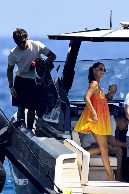 F1 Star Charles Leclerc & Wife Alexandra Enjoy Another Day on a Yacht in  Italy | Just Jared - Celebrity News and Gossip | Entertainment