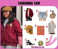 Cassandra Cain Birds Of Prey Outfit Cassandra Cain Cosplay From Birds Of Prey In 2020 Cassandra Cain Cassandra Cosplay Costumes