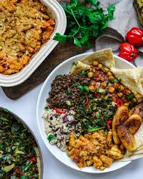 Host a crazy dinner party with a menu inspired by such literary works as alice in wonderland, gone with the wind. Vegan Caribbean Feast Rachel Ama