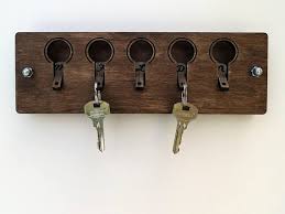 Porte Cle Avec Bois Porte Cle Mural Crochet Pour Les Cles Porte Cle Rustique Cintre Cle Porte Cle Porte Cle Croche Porte Cle Mural Porte Cles Crochet Porte Cle