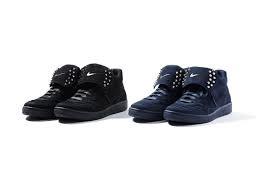 F C R B X Nike Tiempo 94 Mid Studs Sneaker Magazine Sneakers All Black Sneakers