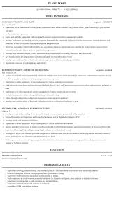 Business Integrity Associate Resume Sample Mintresume