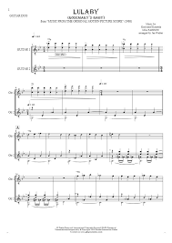 Lullaby Rosemarys Baby Notes For Solo Voice With Guitar Accompaniment Playyournotes