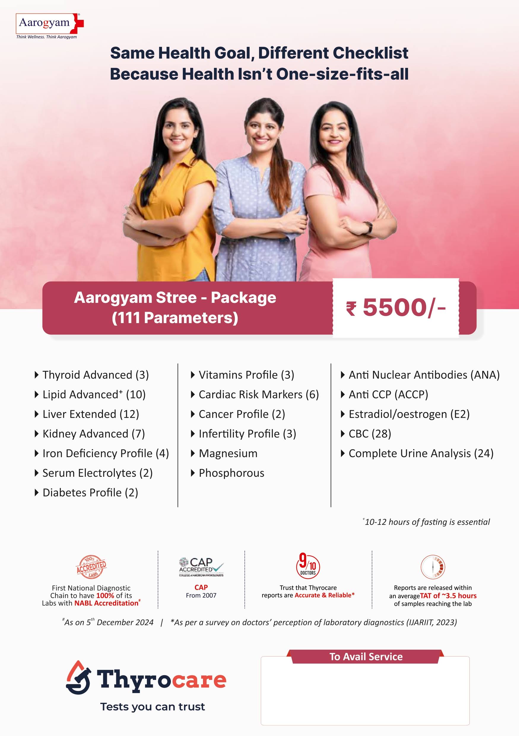 AAROGYAM STREE - PACKAGE