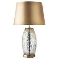 Champagne Crackle Glass Lamp Vase Table Lamp Glass Lamp Lamp