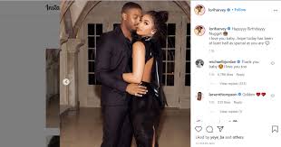 While michael shared two photos of himself and lori on his instagram. Lori Harvey Tells Michael B Jordan I Love You Photo Rolling Out