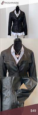 Sold Rd Style Vegan Faux Leather Jacket Size Xl Leather Jacket Faux Leather Jackets Style