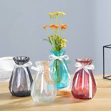 Wholesale glass bottles for perfumes and essential oils. China Colored Glass Vases With Many Designs Home Decoration Colored Glass Flower Vase China Glass And Glass Bottle Price