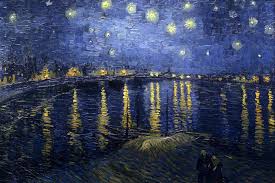 starry night over the rhone wallpapers